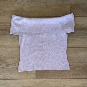 Express Off-Shoulder Knit Top